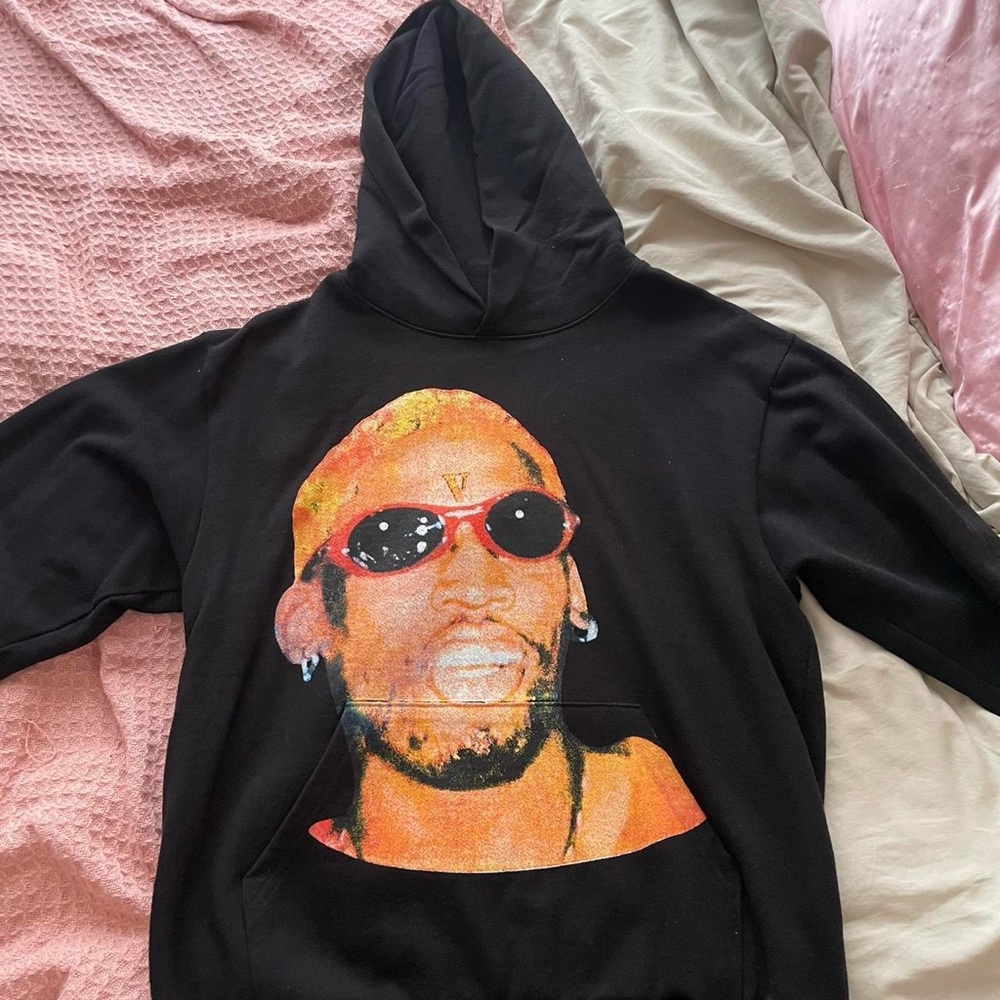 Vlone Rodman airbrush hoodie